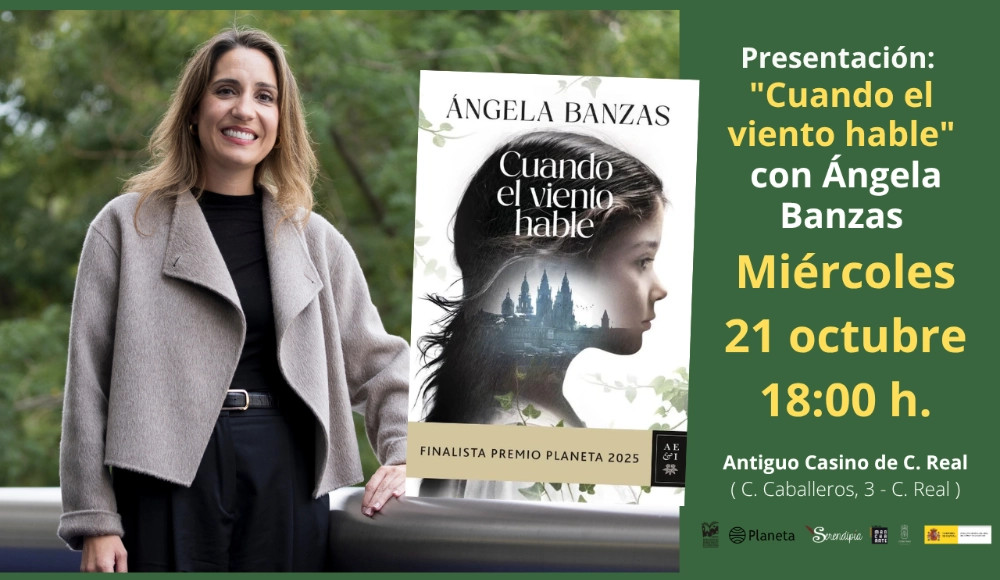 Presentación: "Cuando el viento hable" con Ángela Banzas